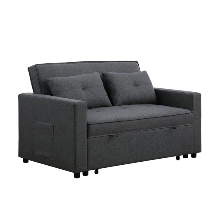 অংশীদার লিনেন গৃহসজ্জার সামগ্রী Tufed Futon সোফা বিছানা